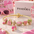 BBE Gold Charm Bracelet Set VTH