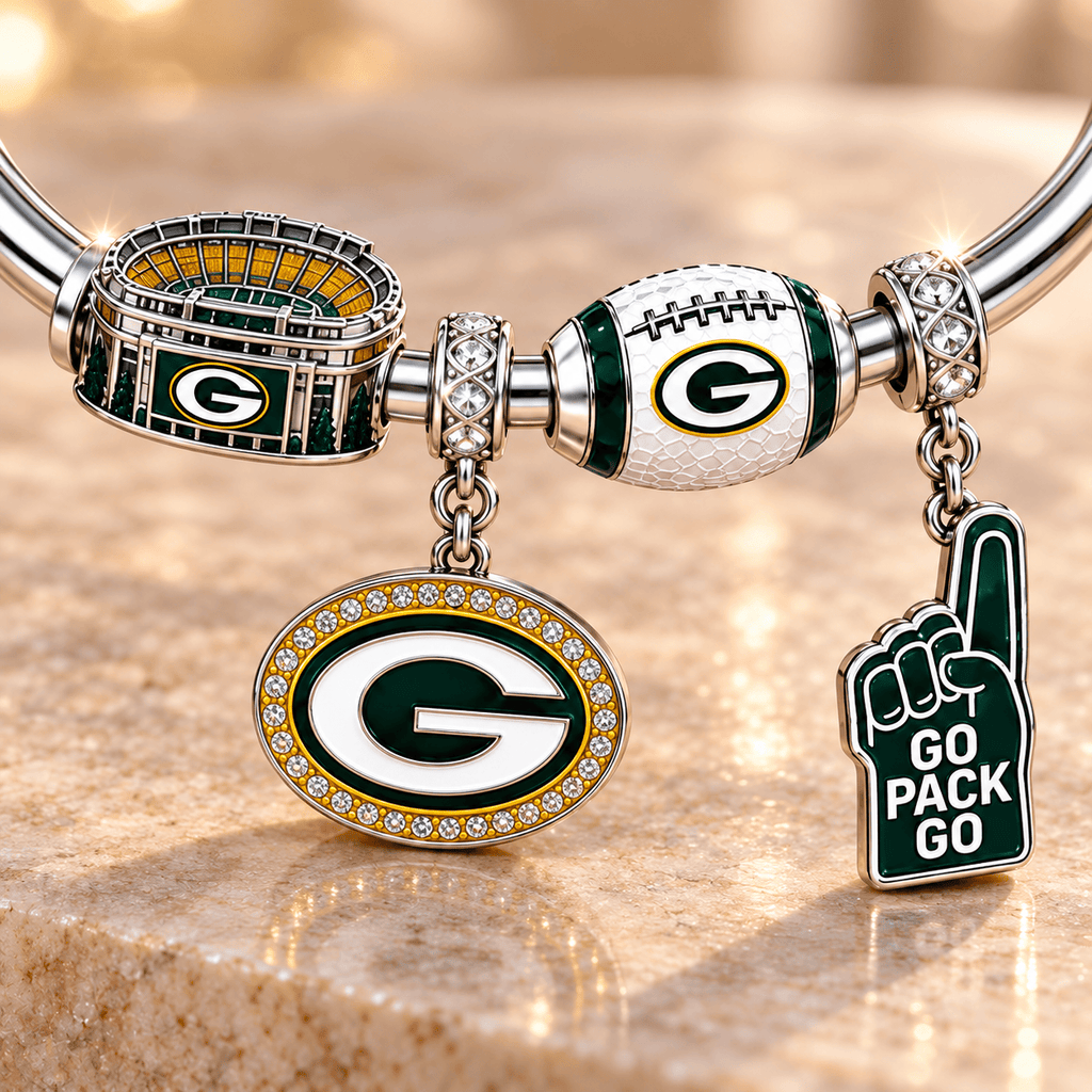 GBP Silver Charm Bracelet Set TMH