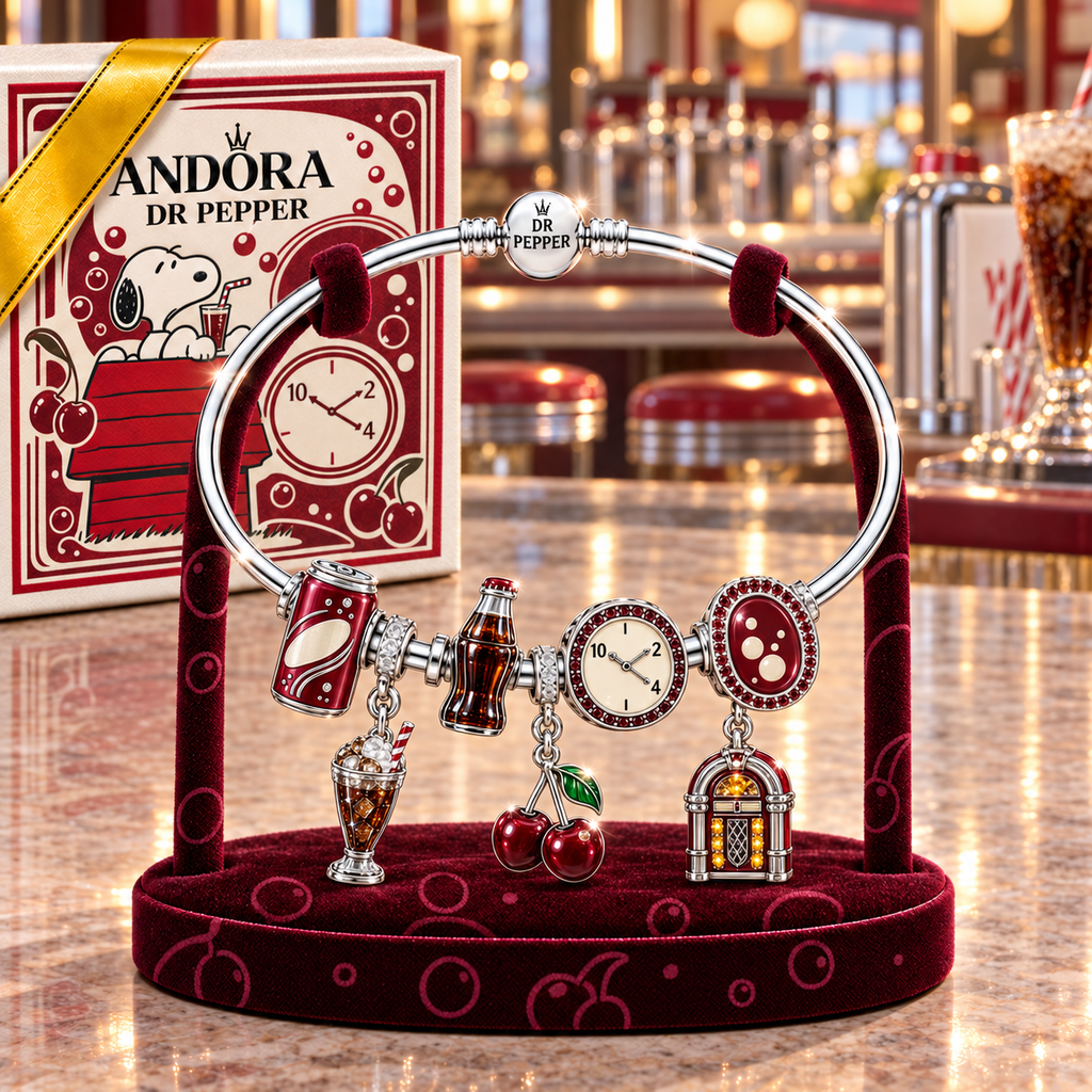 DPR Silver Charm Bracelet Set TMH
