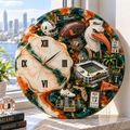 Premium MHC Statement 3D Decorative Wall Clock HTTT