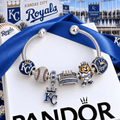 KCR Silver Charm Bracelet Set VTH