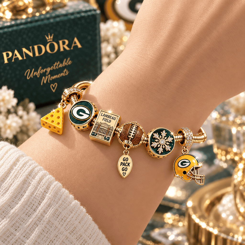 GBP Gold Charm Bracelet Set TTN