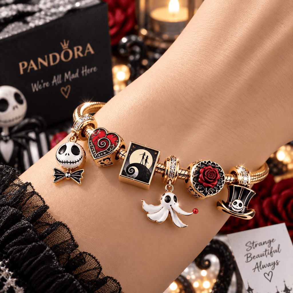 TBTN Gold Charm Bracelet Set TTN
