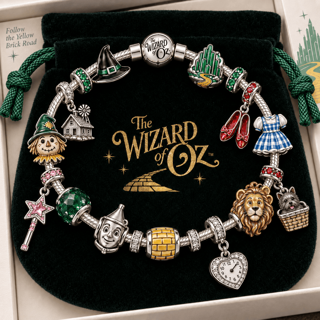 TWOZ Silver Charm Bracelet Set TTTT
